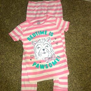 Girls carter pajama set
